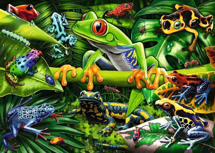 Ravensburger Amazing Amphibians 35 Pieces Jigsaw Puzzle - Eclipse Games Puzzles Novelties