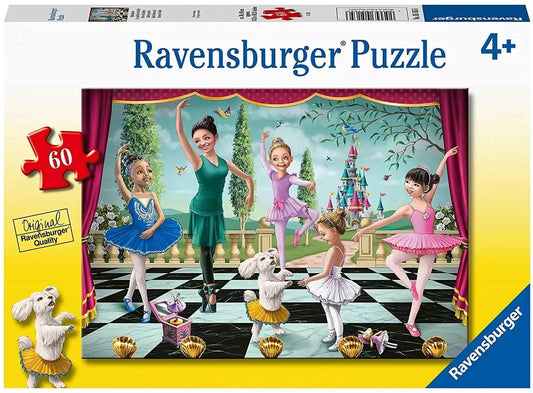 Ravensburger Ballet Rehearsal Puzzle 60 Pieces Jigsaw Puzzle - Eclipse Games Puzzles Novelties