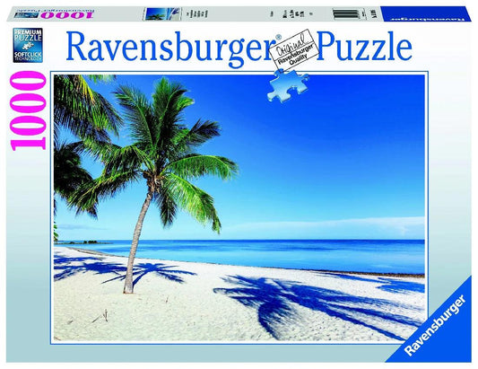 Ravensburger Beach Escape 1000 Pieces Jigsaw Puzzle - Eclipse Games Puzzles Novelties