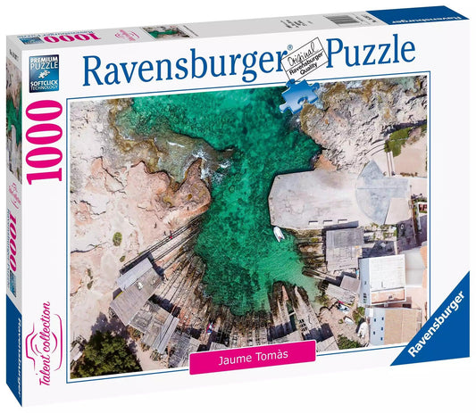 Ravensburger Calo De Sant Agusti (Formentera) 1000 Pieces Jigsaw Puzzle - Eclipse Games Puzzles Novelties