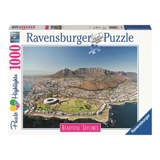 Ravensburger Cape Town 1000 Pieces Jigsaw Puzzle - Eclipse Games Puzzles Novelties