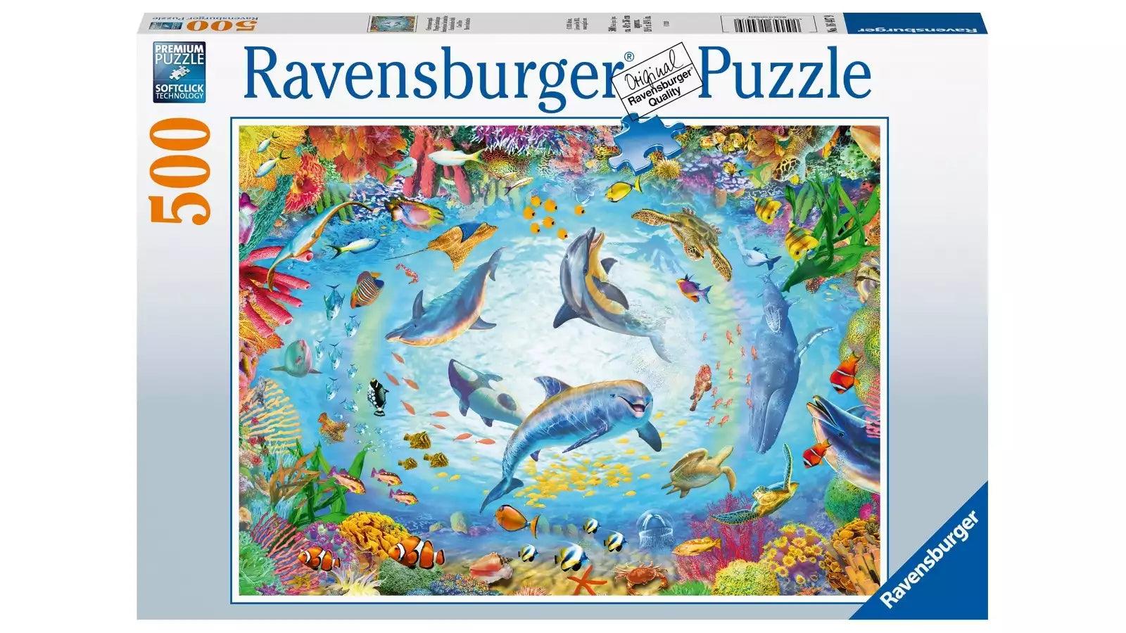 Ravensburger Cave Dive 500 Pieces Jigsaw Puzzle - Eclipse Games Puzzles Novelties