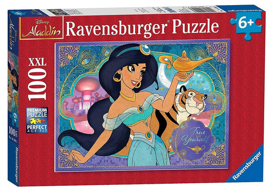 Ravensburger Disney Aladdin Adventurous Spirit 100 Pieces Jigsaw Puzzle - Eclipse Games Puzzles Novelties
