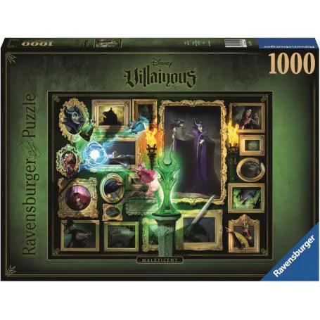 Ravensburger Disney Villainous Maleficent 1000 Pieces Jigsaw Puzzle - Eclipse Games Puzzles Novelties