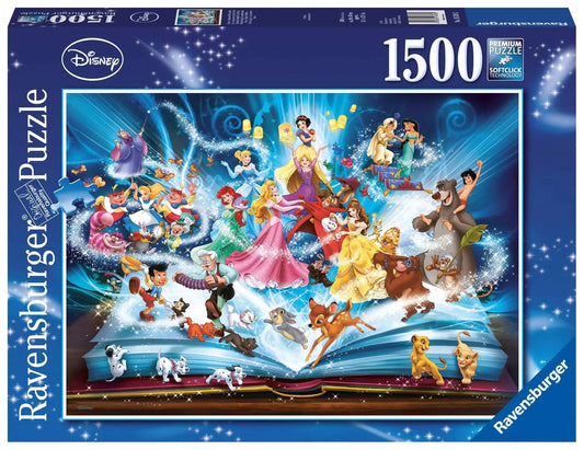 Ravensburger Disneys Magical Storybook 1000 Pieces Jigsaw Puzzle - Eclipse Games Puzzles Novelties
