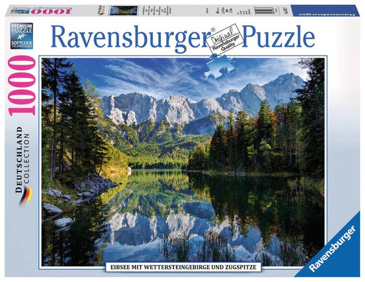 Ravensburger Eib Lake Germany 1000 Pieces Jigsaw Puzzle - Eclipse Games Puzzles Novelties