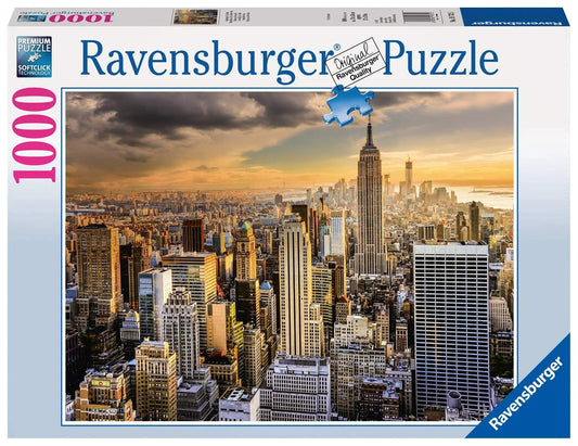 Ravensburger Grand New York 1000 Pieces Jigsaw Puzzle - Eclipse Games Puzzles Novelties