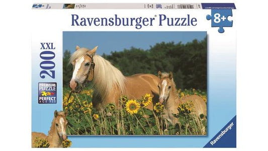 Ravensburger Horse Happiness 200 Pieces Jigsaw Puzzle - Eclipse Games Puzzles Novelties