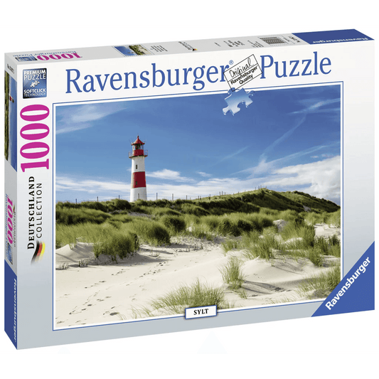 Ravensburger Lighthouse In Sylt 1000 Pieces Jigsaw Puzzle - Eclipse Games Puzzles Novelties