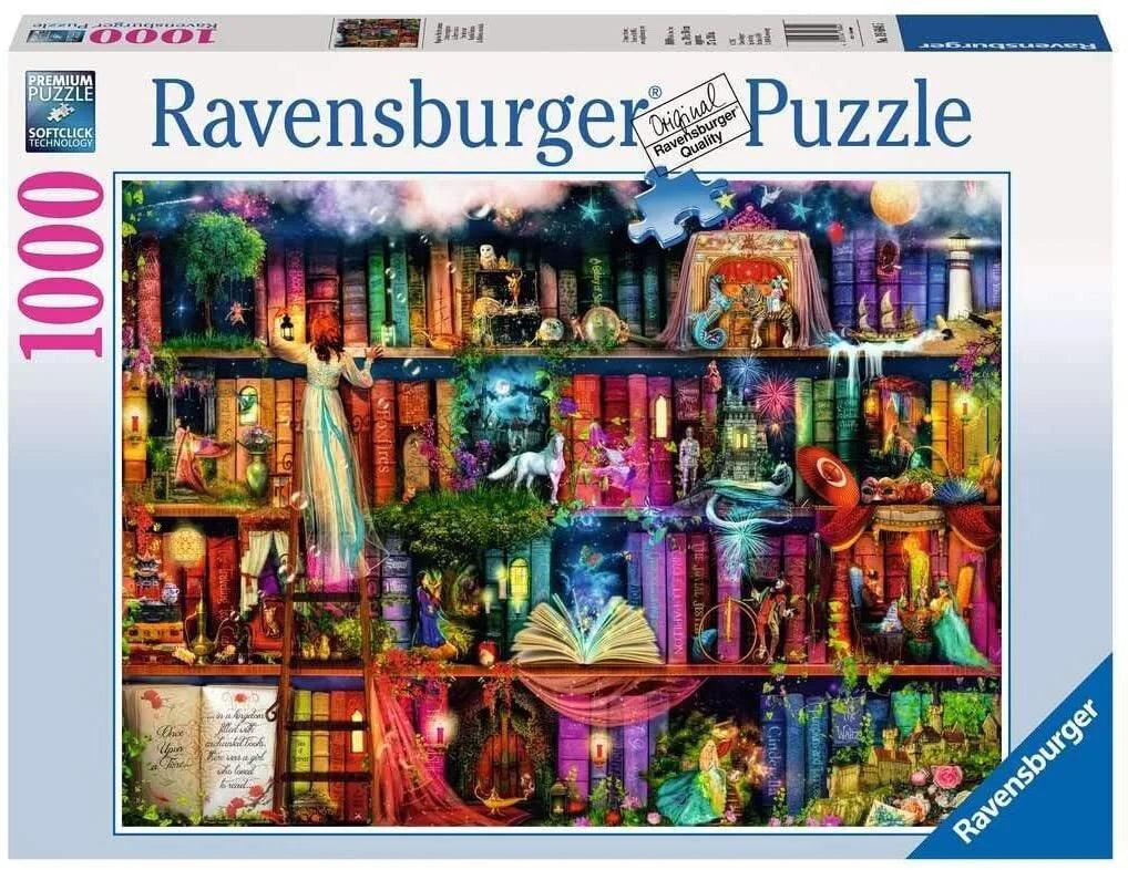 Ravensburger Magical Fairy Tale Hour 1000 Pieces Jigsaw Puzzle - Eclipse Games Puzzles Novelties