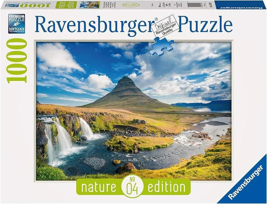 Ravensburger Nature Edition #4 River Waterfall 1000 Pieces Jigsaw Puzzle - Eclipse Games Puzzles Novelties