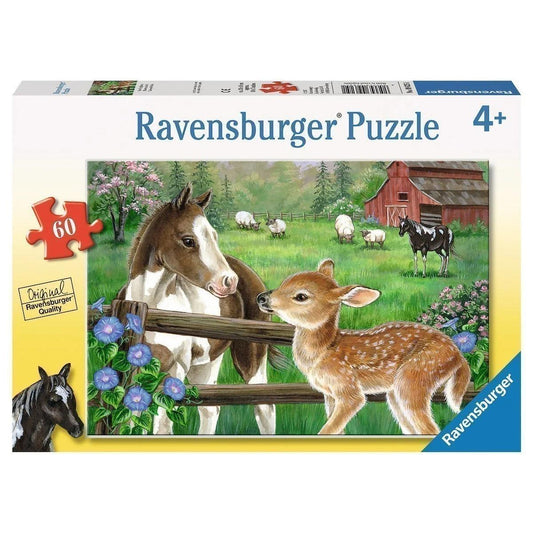 Ravensburger New Neighbours 60 Pieces Jigsaw Puzzle - Eclipse Games Puzzles Novelties