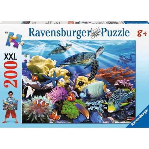Ravensburger Ocean Turtles 200 Pieces Jigsaw Puzzle - Eclipse Games Puzzles Novelties
