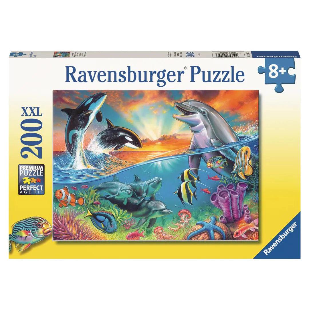 Ravensburger Ocean Wildlife 200 Pieces Jigsaw Puzzle - Eclipse Games Puzzles Novelties
