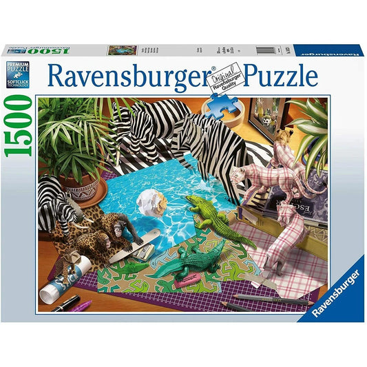 Ravensburger Origami Adventure 1500 Pieces Jigsaw Puzzle - Eclipse Games Puzzles Novelties