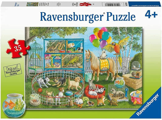 Ravensburger Pet Fair Fun 35 Pieces Jigsaw Puzzle - Eclipse Games Puzzles Novelties