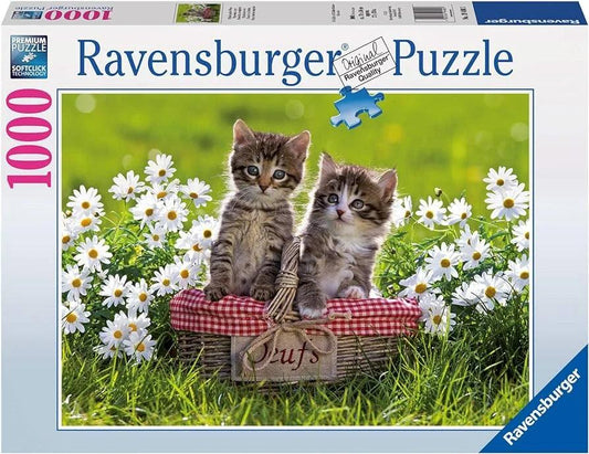 Ravensburger Picnic In The Meadow 1000 Pieces Jigsaw Puzzle - Eclipse Games Puzzles Novelties