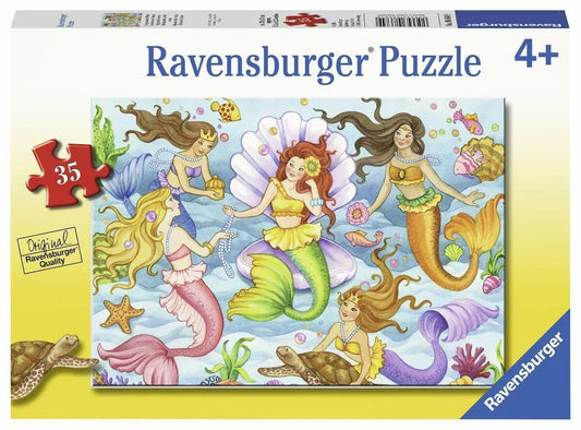 Ravensburger Queens Of The Ocean 35 Pieces Jigsaw Puzzle - Eclipse Games Puzzles Novelties