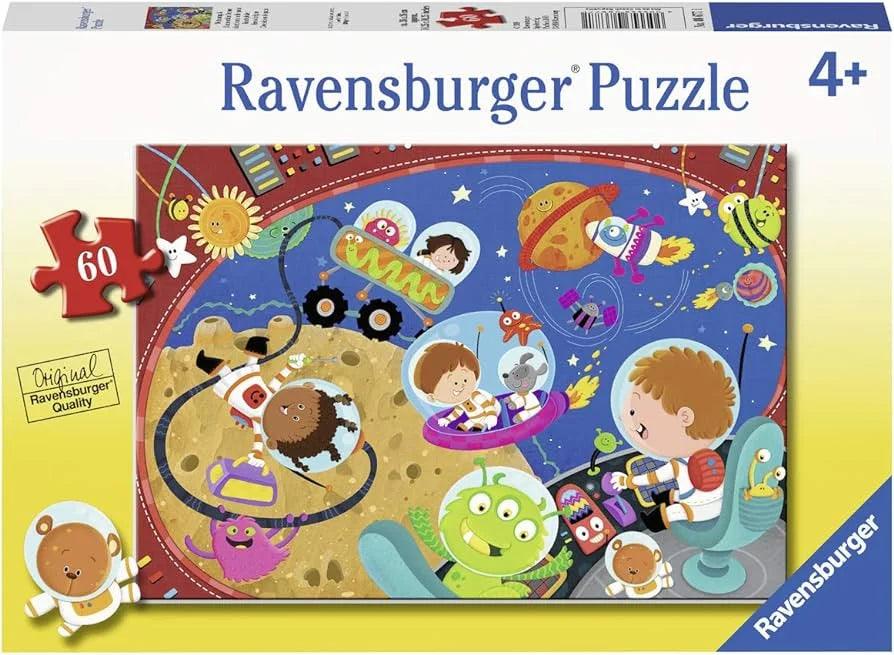 Ravensburger Recess In Space 60 Pieces Jigsaw Puzzle - Eclipse Games Puzzles Novelties