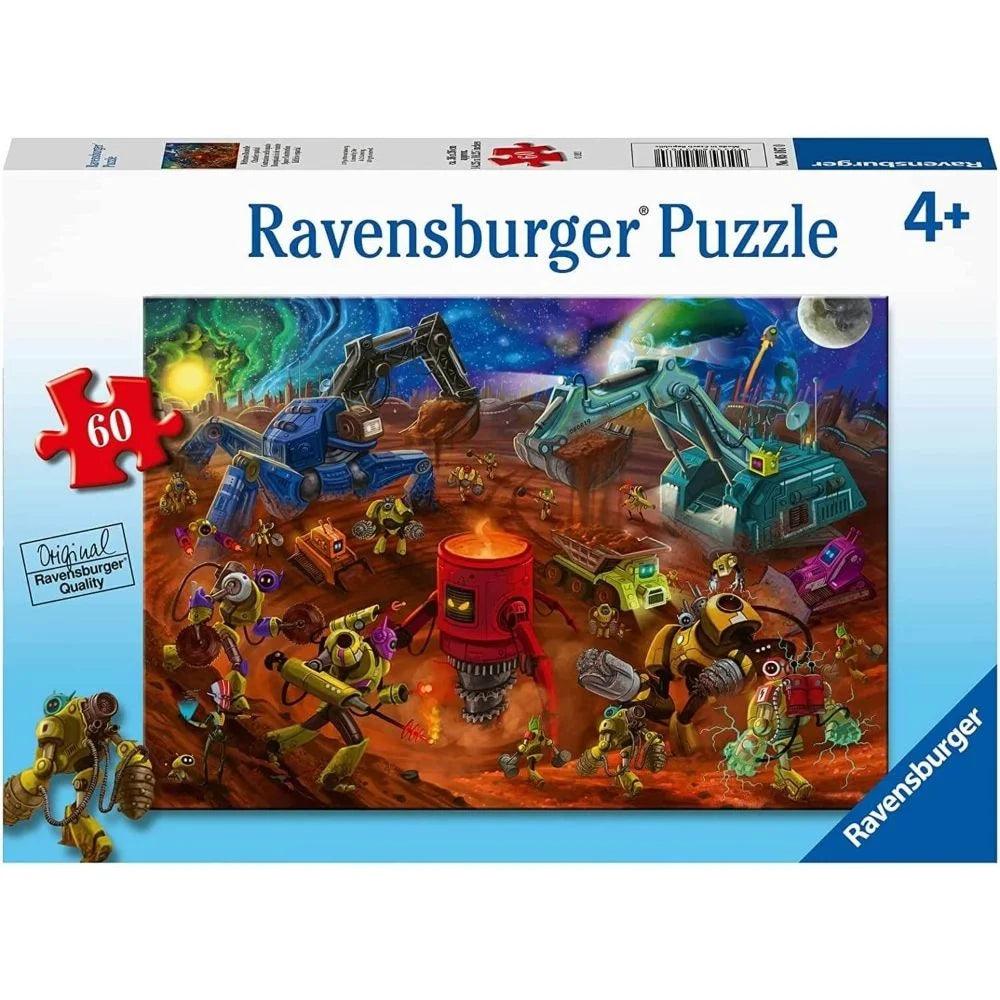 Ravensburger Space Construction 60 Pieces Jigsaw Puzzle - Eclipse Games Puzzles Novelties