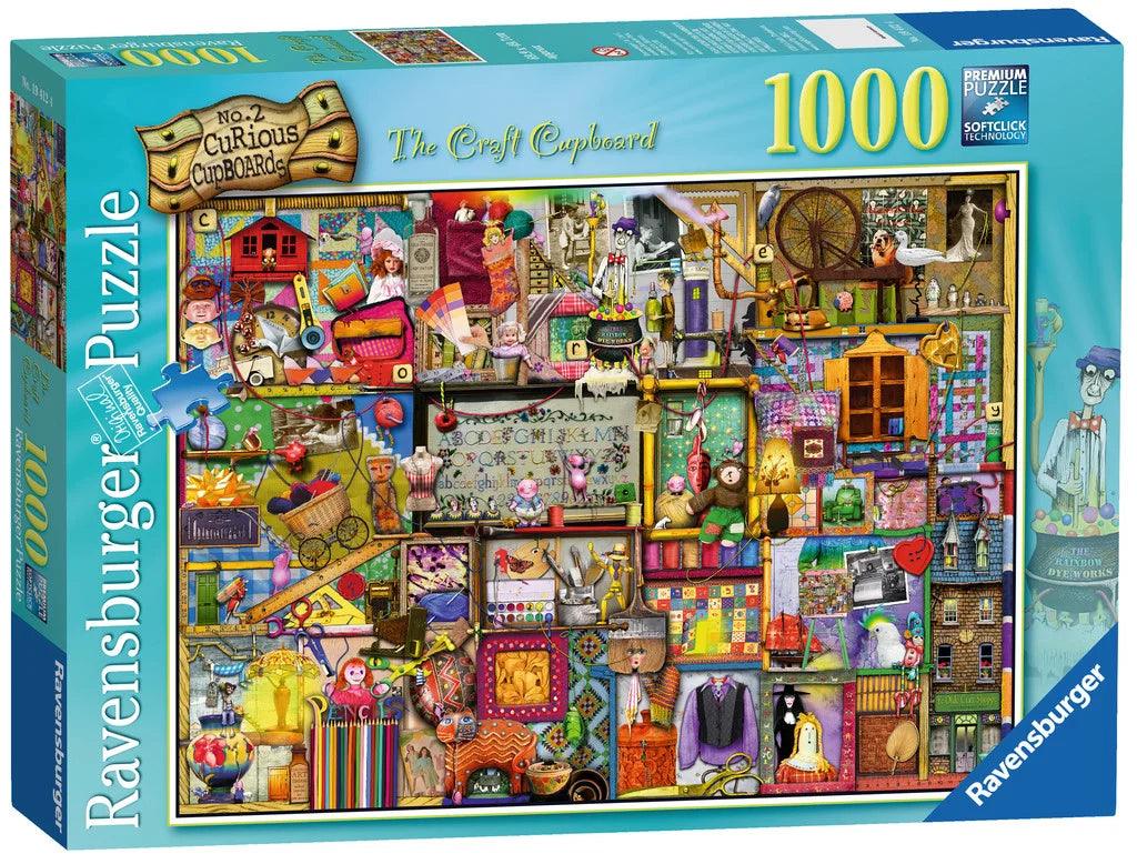 Ravensburger The Craft Cupboard Colin Thompson 1000 Pieces Jigsaw Puzzle - Eclipse Games Puzzles Novelties