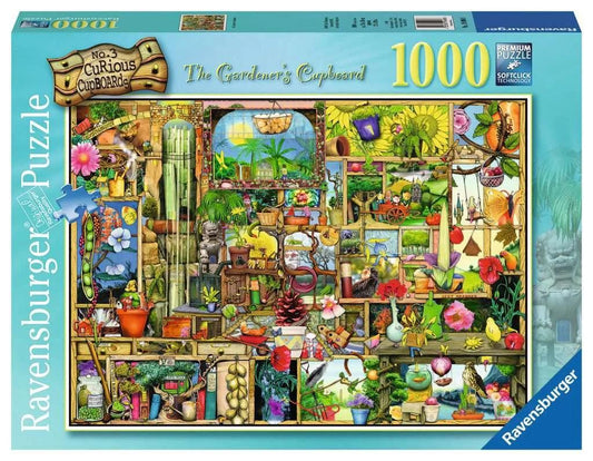 Ravensburger The Gardeners Cupboard 1000 Pieces Jigsaw Puzzle - Eclipse Games Puzzles Novelties