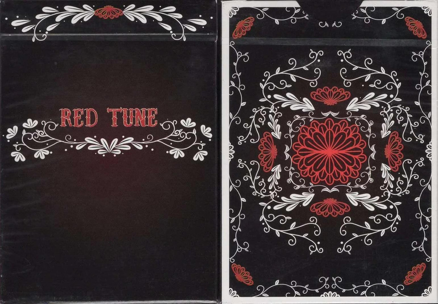 Red Tune Playing Cards - Eclipse Games Puzzles Novelties