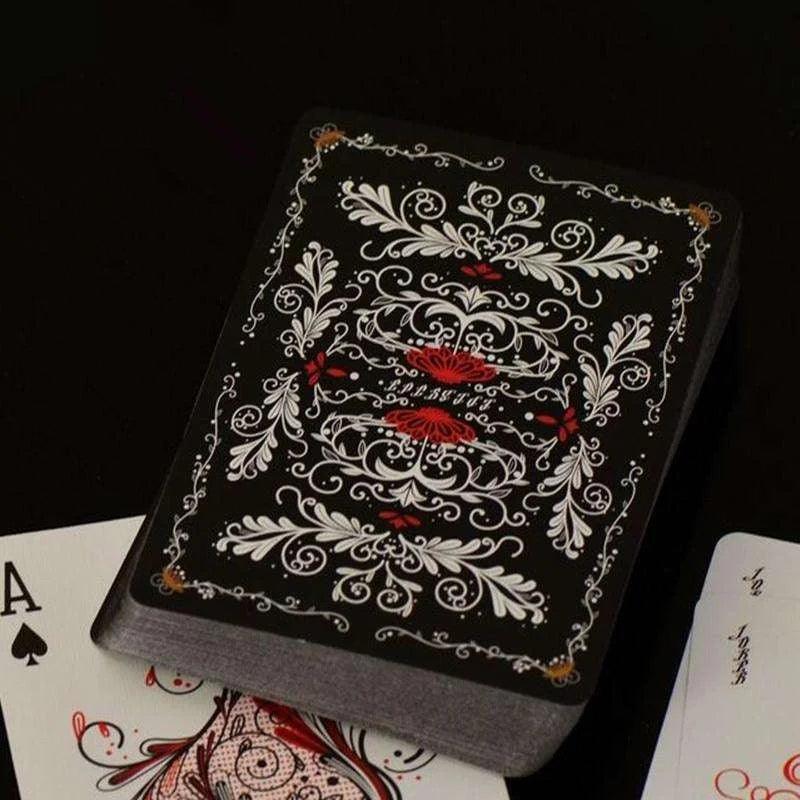 Red Tune Playing Cards - Eclipse Games Puzzles Novelties