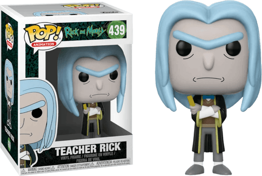 Rick and Morty - Teacher Rick Pop! Vinyl Figure #439 - Eclipse Games Puzzles Novelties