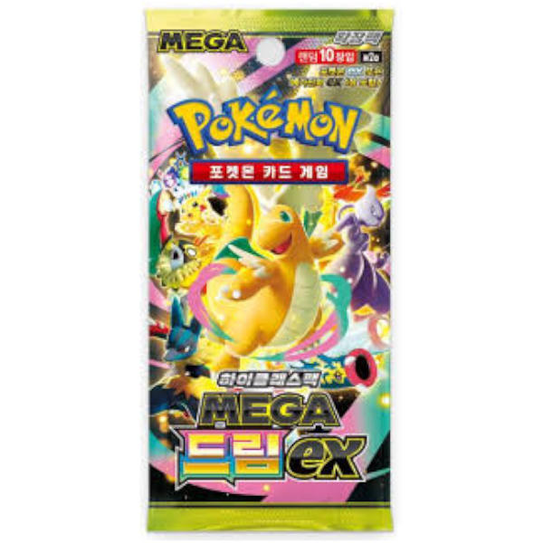 Pokemon TCG Mega Dream M2a Booster Pack Korean