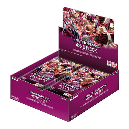 One Piece TCG - OP-11 A Fist of Divine Speed Booster Box