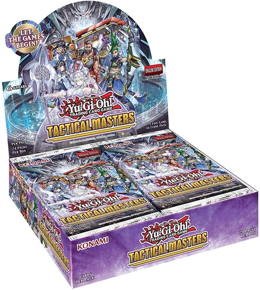 Yu-Gi-Oh! Cards Tactical Masters Booster Box (1st Edition)