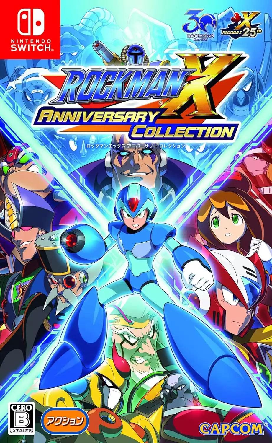 Rockman X Anniversary Collection - Nintendo Switch Japan Version - Eclipse Games Puzzles Novelties