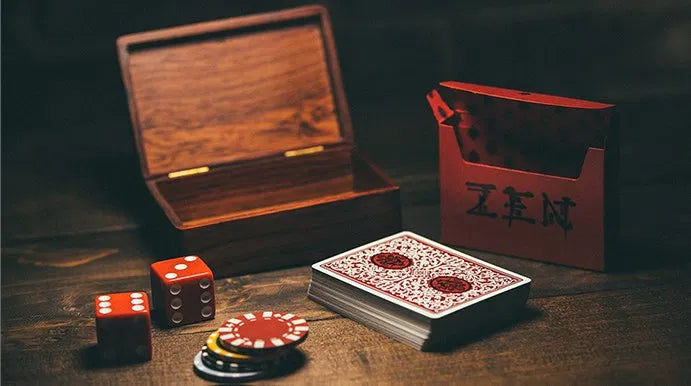 ZEN Red Playing Cards - EPCC