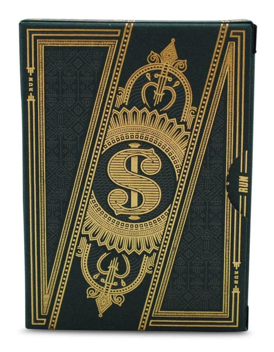 Run Standard Edition (Green/Gold) Playing Cards by Murphys Magic - Eclipse Games Puzzles Novelties