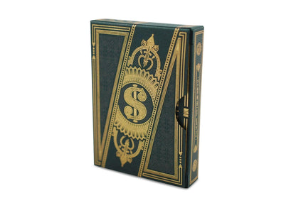 Run Standard Edition (Green/Gold) Playing Cards by Murphys Magic - Eclipse Games Puzzles Novelties