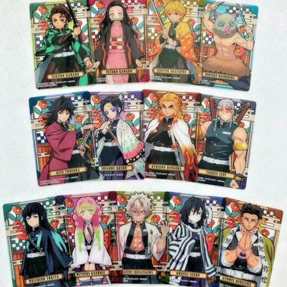 Demon Slayer Kimetsu no Yaiba Stained Glass Cards Japanese (Set of 20 Cards)