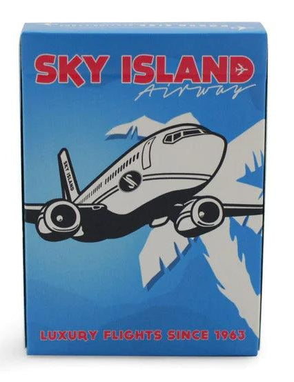 Sky Island Blue Playing Cards - Eclipse Games Puzzles Novelties