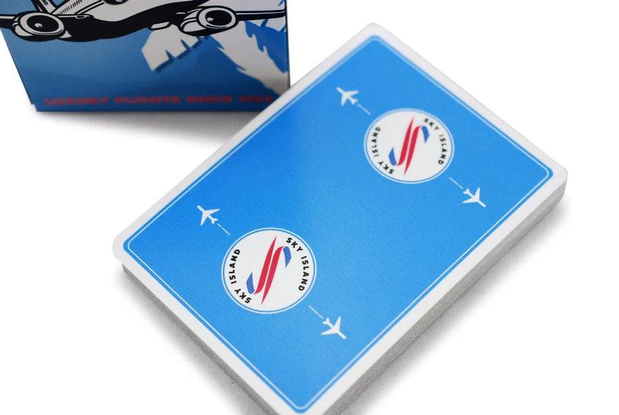 Sky Island Blue Playing Cards - Eclipse Games Puzzles Novelties