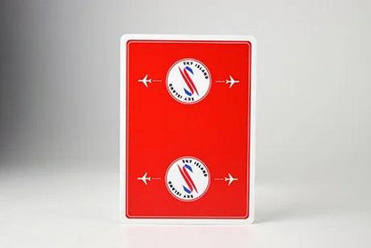 Sky Island Red Playing Cards - Eclipse Games Puzzles Novelties