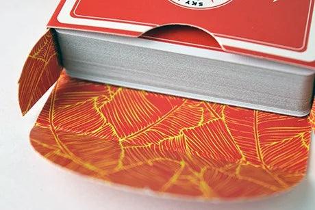 Sky Island Red Playing Cards - Eclipse Games Puzzles Novelties