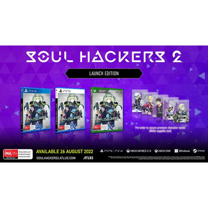 Soul Hackers 2 Launch Edition - Playstation 5 - Eclipse Games Puzzles Novelties