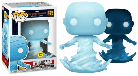 Spider-Man: Far From Home - Hydro-Man Glow in the Dark Pop! Vinyl Figure #475 - Eclipse Games Puzzles Novelties