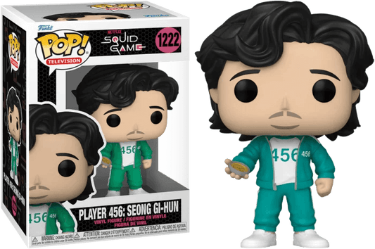 Squid Game - Seong Gi-hun 456 Pop! Vinyl Figure #1222 - Eclipse Games Puzzles Novelties