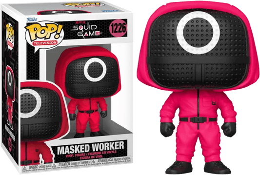 Squid Game - Soldier with Circle Mask Pop! Vinyl Figure 1226 - Eclipse Games Puzzles Novelties