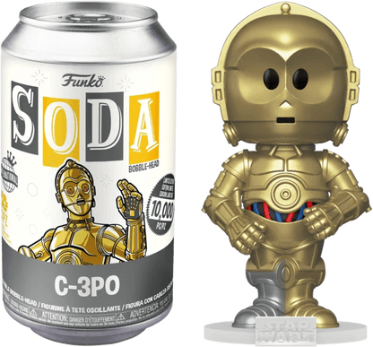 Star Wars C-3PO SODA Pop! Vinyl Figure In Collector Can - International Edition - Eclipse Games Puzzles Novelties