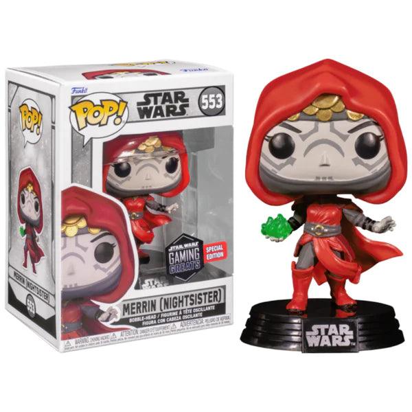 Star Wars Jedi: Fallen Order - Merrin Nightsister Pop! Vinyl Figure #553 - Eclipse Games Puzzles Novelties