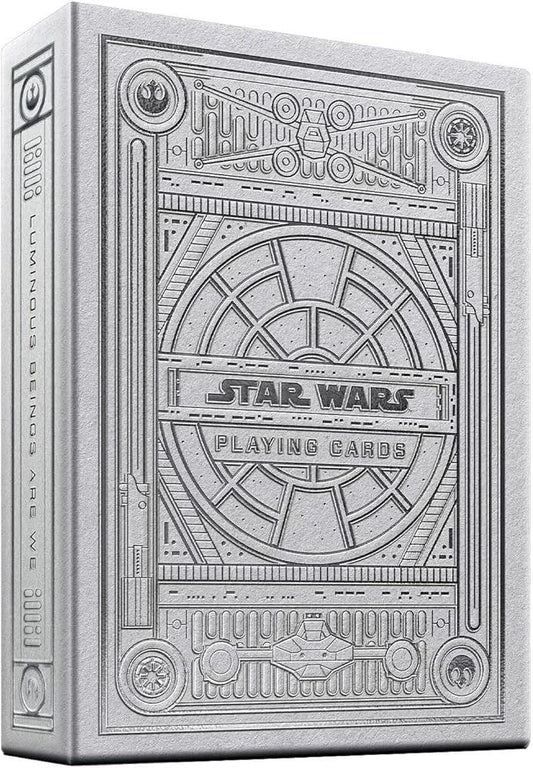 Star Wars White Deck Theory11 Playing Cards - Eclipse Games Puzzles Novelties