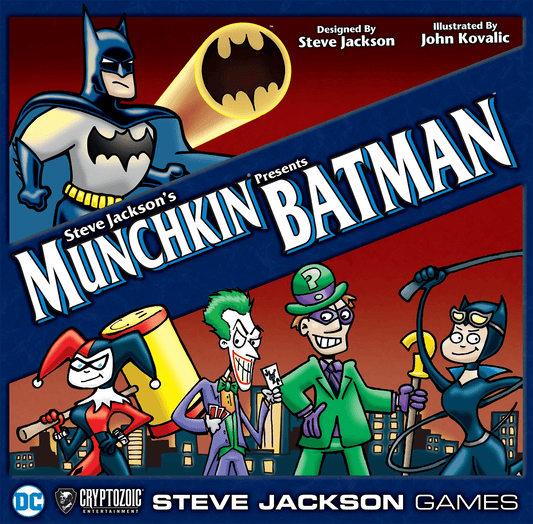Steve Jackson Games Munchkin Batman Card Game - Eclipse Games Puzzles Novelties