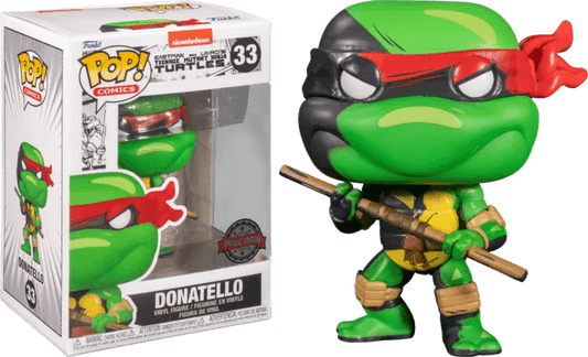 Teenage Mutant Ninja Turtles 1984 - Donatello Comic Pop! Vinyl Figure #33 - Eclipse Games Puzzles Novelties